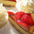 くまのみ's cooksnap of when they made あたしんちの♪プラチナ☆ハニーベイクドチーズケーキ.