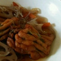 とんもんもん's cooksnap of when they made 初心者向け☆ふわふわさつま揚げの簡単煮物.