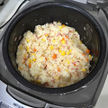 直助ママ's cooksnap of when they made 簡単♪あるものだけで炊飯器ピラフ.