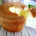 kurukurumin's cooksnap of when they made 卵1個で♪簡単ミニミルクシフォンケーキ.