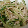 菜乃果's cooksnap of when they made ✿ささみと胡瓜のわさび醤油和え✿.