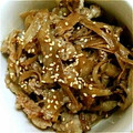 みっちマングローブ's cooksnap of when they made 牛肉とごぼうのしぐれ煮.