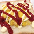 とろけい's cooksnap of when they made パンにのせて♪スクランブルエッグ.