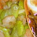 meeeたん's cooksnap of when they made そら豆とえびのパッと炒め.