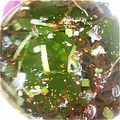 ユーロン's cooksnap of when they made 超簡単♪もずくとワカメの中華スープ.