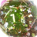 ユーロン's cooksnap of when they made 超簡単♪もずくとワカメの中華スープ.