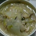 nao9316's cooksnap of when they made ホタテ缶と白菜の中華煮.