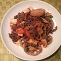 ぽこすく's cooksnap of when they made 牛肉とレンコンのあまから炒め.