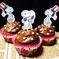 クック6B5QTG☆'s cooksnap of when they made しっとり濃厚♥チョコバナナマフィン.