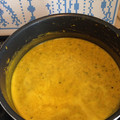 Calicofami's cooksnap of when they made かぼちゃの簡単スープ.