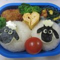 ピッコロ5's cooksnap of when they made キャラ弁◆ひつじのショーン.