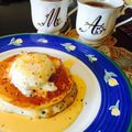 ぷぴなっちょ's cooksnap of when they made パンケーキのエッグベネディクト.