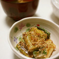 ☆Haru☆☆'s cooksnap of when they made ☆焼きねぎの梅マヨ胡麻和え☆.