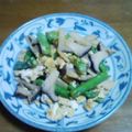 kukupon's cooksnap of when they made アスパラの卵とじ.