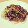 3yentown's cooksnap of when they made 菜の花とベーコンのペペロンチーノ♪.