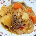 ポキコちゃん's cooksnap of when they made 圧力鍋で2分♪　ほったらかし肉じゃが.