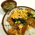 papikun's cooksnap of when they made 簡単にできる！焼き鳥丼.