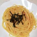 kunkun_cha's cooksnap of when they made 超簡単！！洋食屋さんのたらこパスタ.