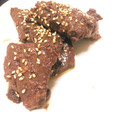 ノビル's cooksnap of when they made 完売御礼！まぐろのステーキ.