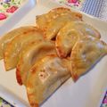 m@n@'s cooksnap of when they made 余った餃子の皮で☆バナナカスタードパイ♪.