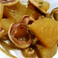まぐゆ's cooksnap of when they made 大根といかのわた煮.