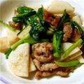 ゆかりーにゃ's cooksnap of when they made 豚肉と長芋の和風炒め.