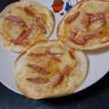 碧きりん's cooksnap of when they made 餃子の皮でポテトｉｎピザ.