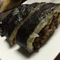 ゆる！'s cooksnap of when they made コストコ ブルコギの おにぎらず.