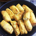 バンチョ's cooksnap of when they made お弁当おかず　油揚げと豚肉のくるくる焼き.