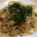 ミニくりりん's cooksnap of when they made ✿豚肉と大根おろしのパスタ✿.
