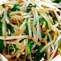 きぃ助's cooksnap of when they made もやしとニラのやみつきナムル.