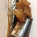 H♡S's cooksnap of when they made 圧力鍋でサンマと大根のピリ辛煮.