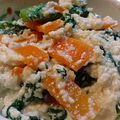 north-wanko's cooksnap of when they made 春菊とにんじんの白和え.