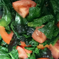 クックAPG8SC☆'s cooksnap of when they made トマトとほうれん草の中華サラダ.