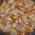 ☆いちご大福☆'s cooksnap of when they made 大根の肉そぼろ煮.
