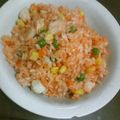 クック6DKLU5☆'s cooksnap of when they made チキンライス＊.