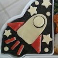 🤎R🤎's cooksnap of when they made ☆ロケットお弁当☆簡単！男の子キャラ弁★.