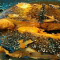 lokum's cooksnap of when they made あら炊き風、つやつや子持ちかれいの煮付け.