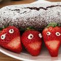bristo's cooksnap of when they made イチゴでお顔.