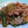 のじまさん's cooksnap of when they made 簡単・おいしい☆いんげんと豚肉の炒め煮♪.