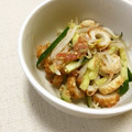 mika522's cooksnap of when they made もやしとちくわの梅ごま和え.