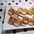Kαi＊MαMα's cooksnap of when they made ✽お餅が残ったら！ベーコン巻き✽.