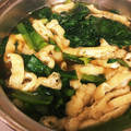 :saychang:'s cooksnap of when they made ◆簡単美味♡小松菜とうす揚げの煮物◆.