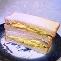 龍青空ママ's cooksnap of when they made ★昔懐かし我が家のサンドイッチ★.