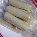 たにたーに's cooksnap of when they made ふんわり食パンのロールサンド.