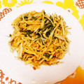 めぇ♥'s cooksnap of when they made 簡単さっぱり水菜と切り干し大根の酢炒め.