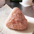 ぽわん's cooksnap of when they made たらこバターで☆ピンクのおにぎり♪.