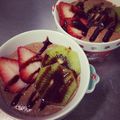 ともみつこだゆき's cooksnap of when they made 寒天で！レアチーズもどきとチョコムース.