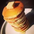 ema6363's cooksnap of when they made リラックマ風？重ねてホットケーキ♪.