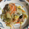 クック87R88F☆'s cooksnap of when they made 白菜どっさり！豚肉のさっぱり南蛮漬け.
